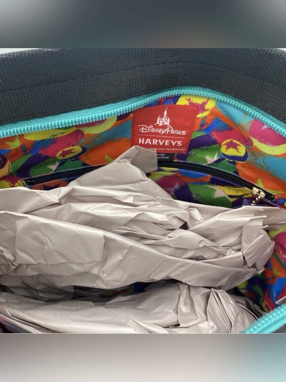 Rare Disney Harveys Pixar Convertible Crossbody Backpack Seatbelt Bag Toy Story